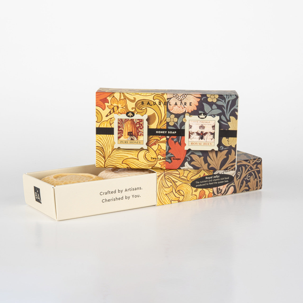 Baudelaire Honey Soap Duo 1.04 oz