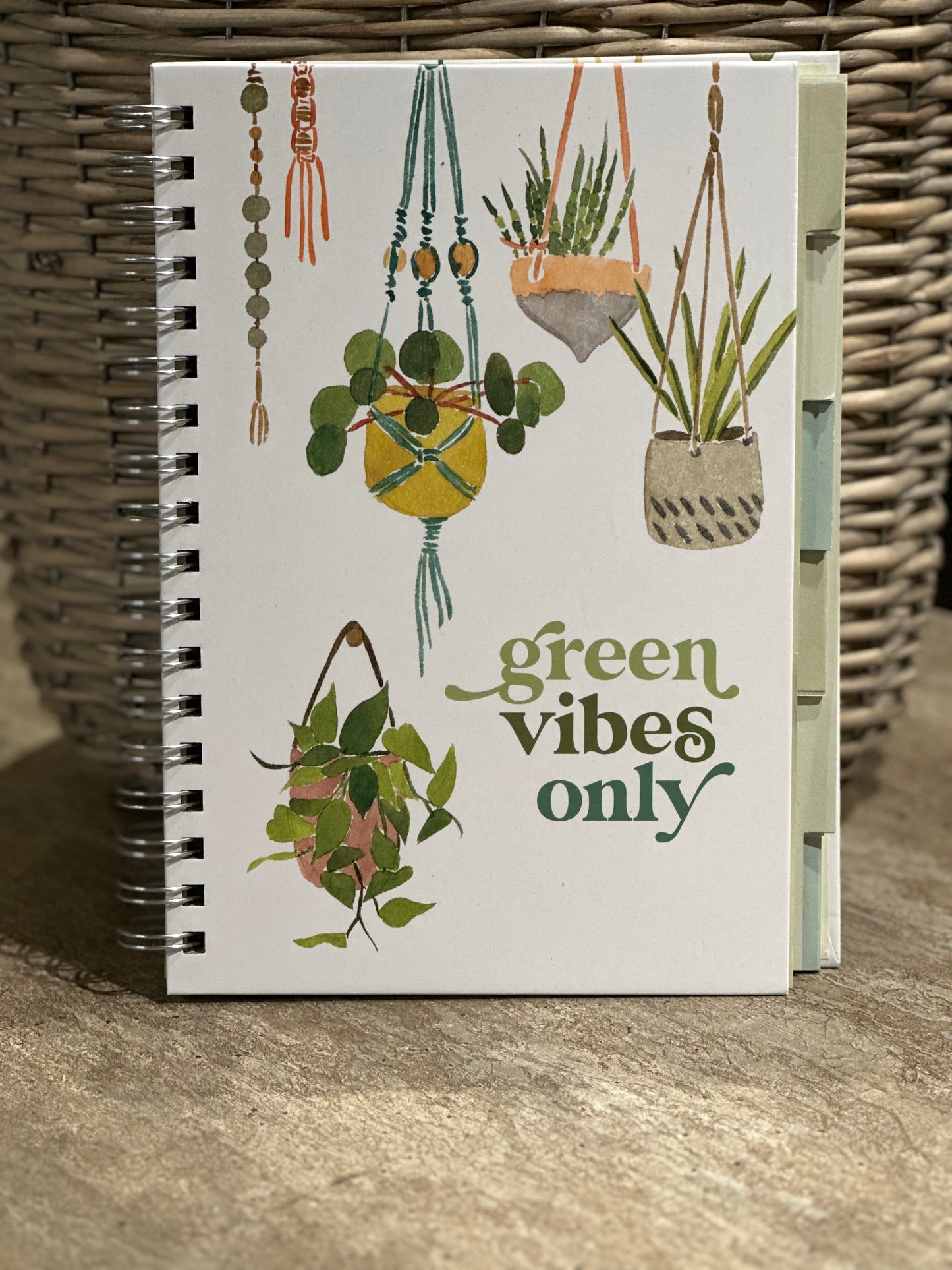 Green Vibes Only Notebook