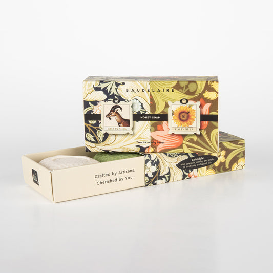 Baudelaire Honey Soap Duo 1.04 oz
