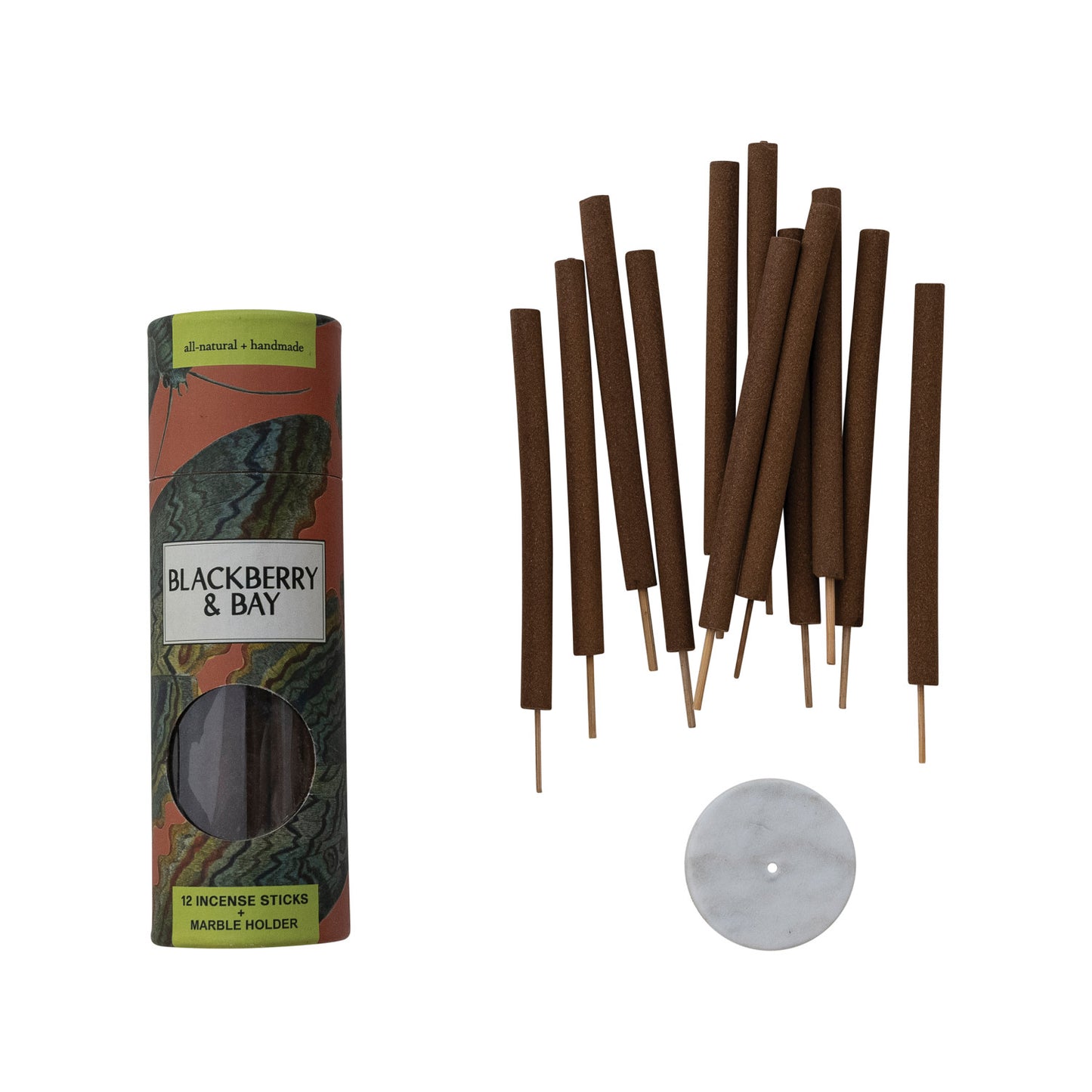 Incense Sticks w/ Marble Holder